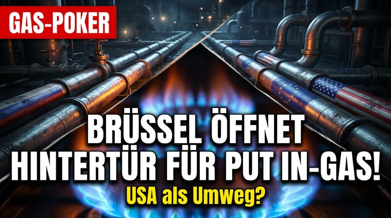 Brüssels Gas-Poker: Öffnet die EU eine Hintertür für russisches Gas über US-Umwege?