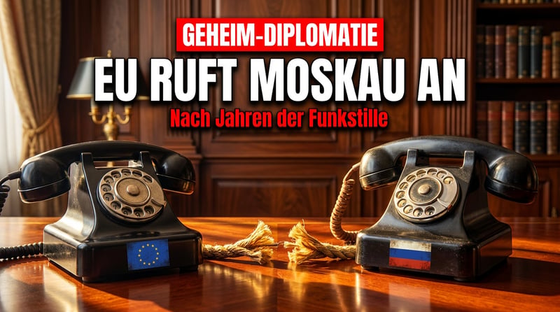 Brüssels Geheimdiplomatie: Plötzlich telefoniert die EU wieder mit Moskau – nach Jahren der Eskalation