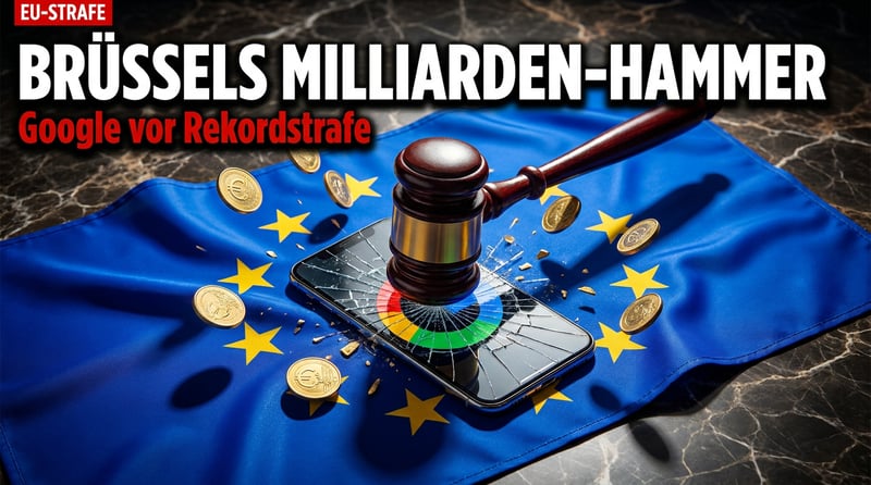 Brüssels Milliardenhammer: EU bereitet Rekordstrafe gegen Google vor – und zeigt mal wieder, wer der wahre Souverän sein will