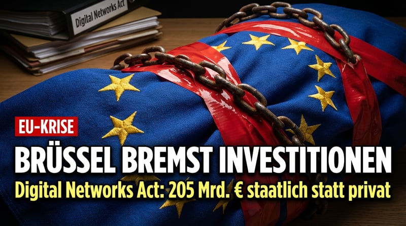 Brüssels neuer Regulierungswahn: Der Digital Networks Act als Investitionsbremse?