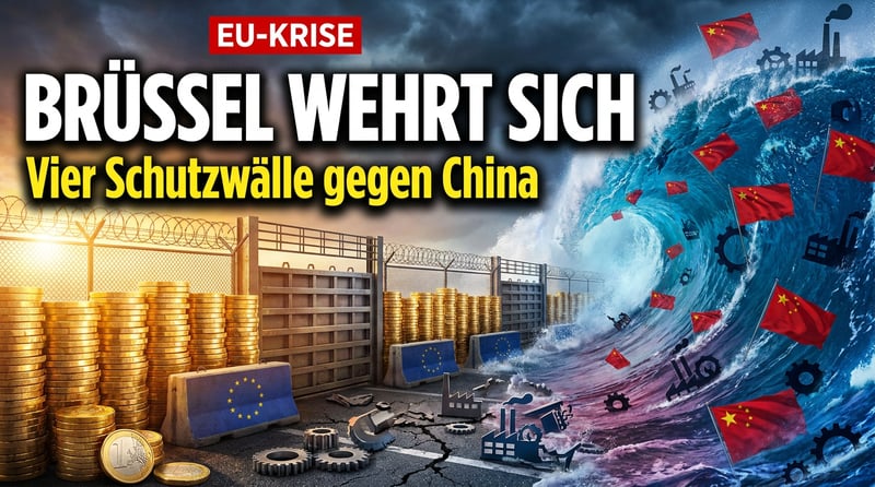 Brüssels später Erwachen: Vier Schutzwälle gegen Pekings Industrie-Tsunami