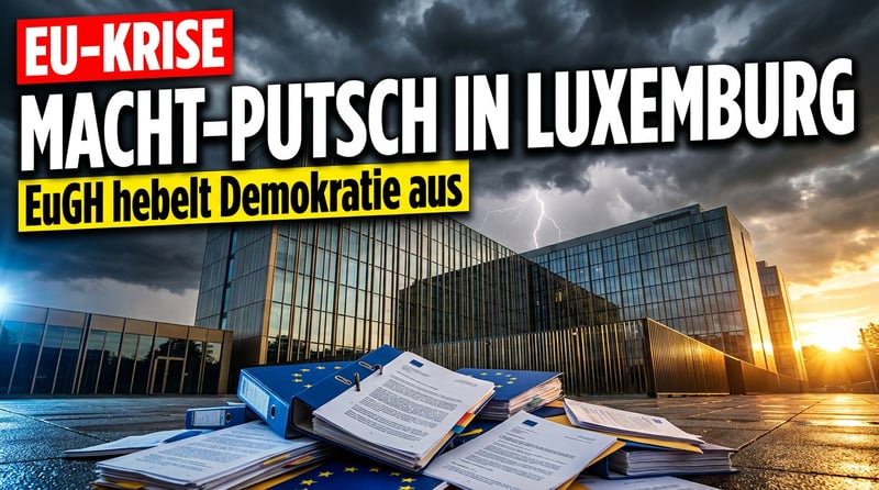 Brüssels stiller Staatsstreich: Wie der EuGH zum Oberrichter Europas wird