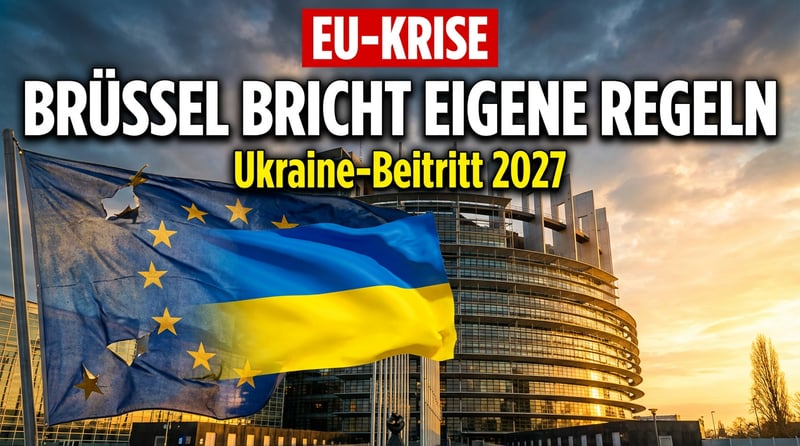 Brüssels Ukraine-Beitrittsplan: Wie die EU ihre eigenen Regeln über Bord wirft