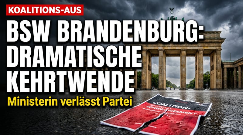 BSW in Brandenburg: Opportunistische Kehrtwende nach Koalitionsbruch