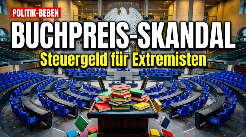 Buchhandlungspreis-Debatte entlarvt linke Doppelmoral: Steuergeld für Extremisten, aber Aufschrei bei drei Ausschlüssen