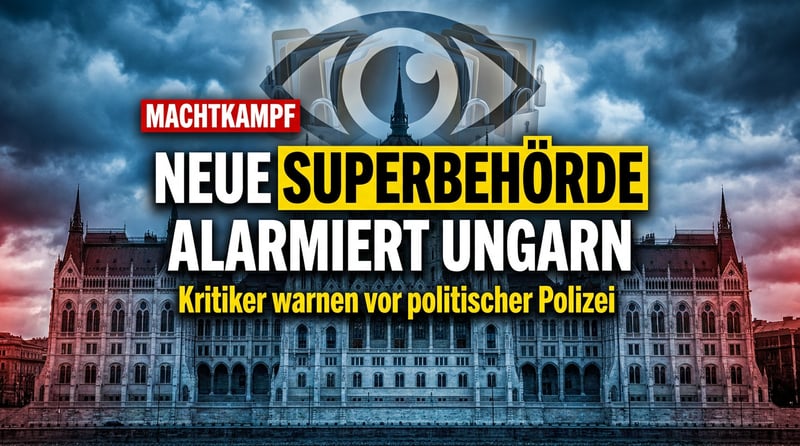 Budapest im Umbruch: Neue Superbehörde soll Orbáns Erben ausbluten – Kritiker warnen vor „politischer Polizei“