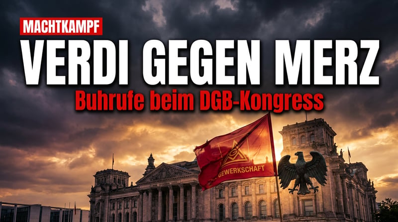 Buhrufe als „deutlicher Protest": Verdi-Chef Werneke stellt sich offen gegen Kanzler Merz