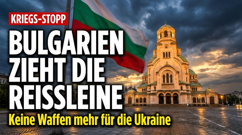 Bulgarien zieht die Reißleine: „Wir haben schon genug gegeben“ – ein Land sagt der Kriegslogik den Kampf an