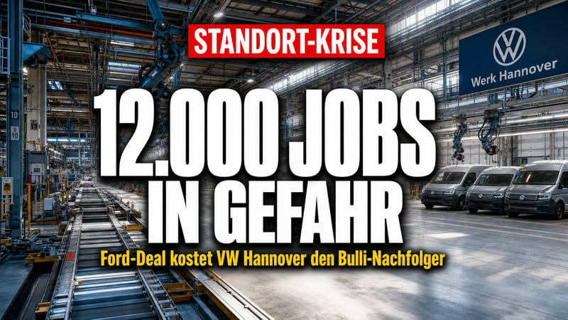 Bulli-Beben: Wie ein Ford-Deal 12.000 VW-Jobs unter Druck setzt