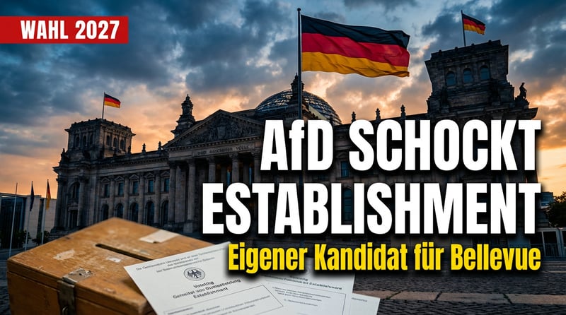 Bundespräsidentenwahl 2027: AfD fordert das Establishment heraus und stellt eigenen Kandidaten auf