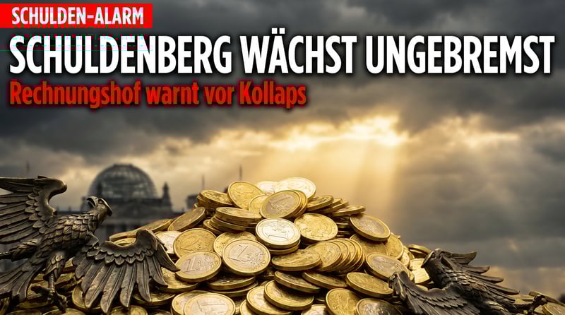 Bundesrechnungshof schlägt Alarm: Deutschlands Schuldenberg wächst ungebremst