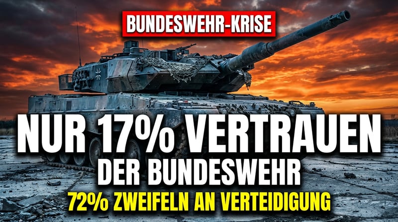 Bundeswehr-Debakel: Nur jeder sechste Deutsche glaubt noch an die Verteidigungsfähigkeit