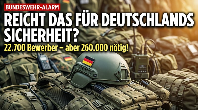 Bundeswehr erlebt Bewerberansturm – doch reicht das für Deutschlands Sicherheit?