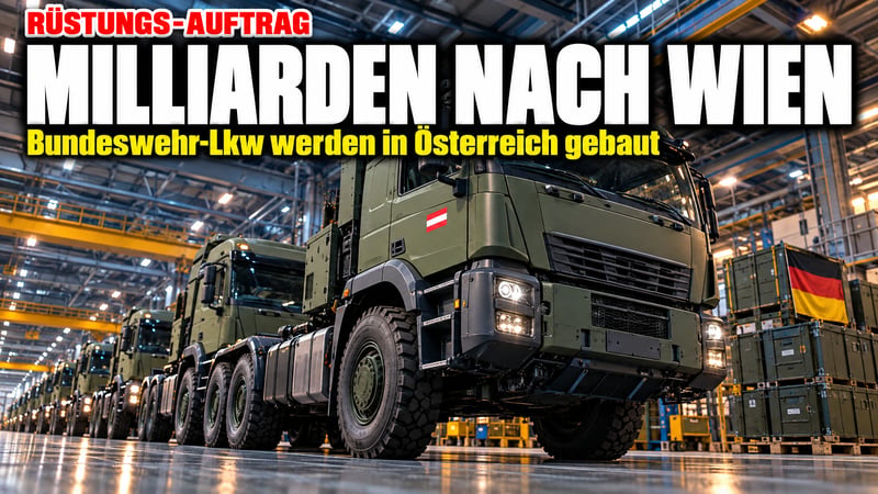 Bundeswehr-Milliarden für Wien: Warum deutsche Lkw in Österreich rollen