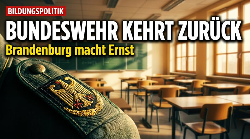 Bundeswehr zurück im Klassenzimmer: Brandenburg setzt ein längst überfälliges Zeichen