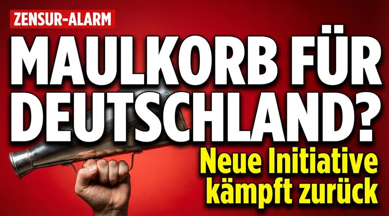 Bündnis Redefreiheit: Neue Initiative kämpft gegen den schleichenden Maulkorb