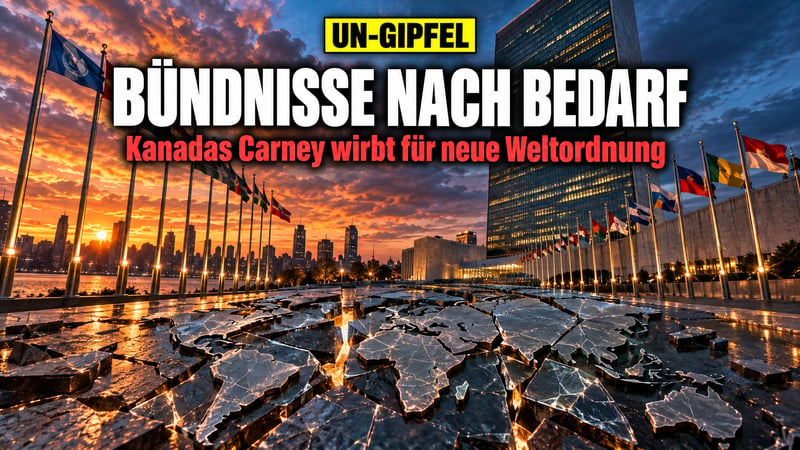 Bündnisse à la carte: Kanadas Carney rüttelt an der Weltordnung!