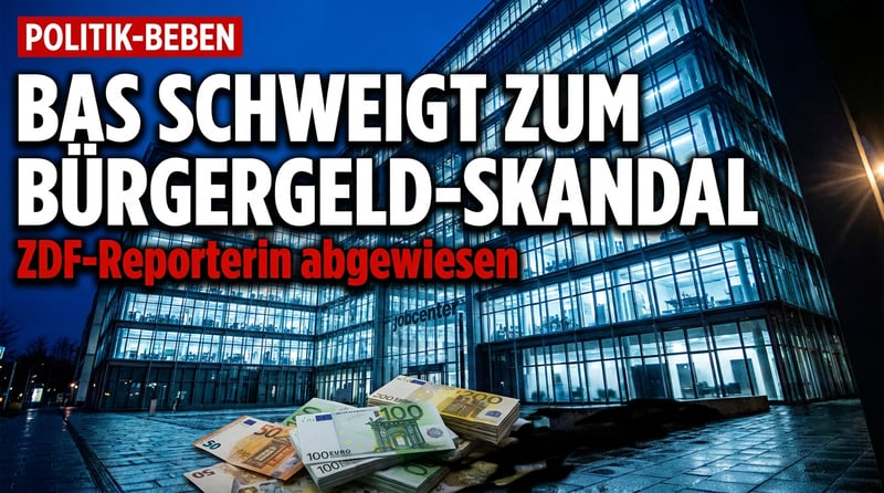 Bürgergeld-Affront: Ministerin Bas verweigert ZDF-Reporterin das Gespräch