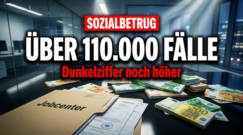 Bürgergeld-Skandal: Über 110.000 Missbrauchsfälle – und das ist nur die Spitze des Eisbergs