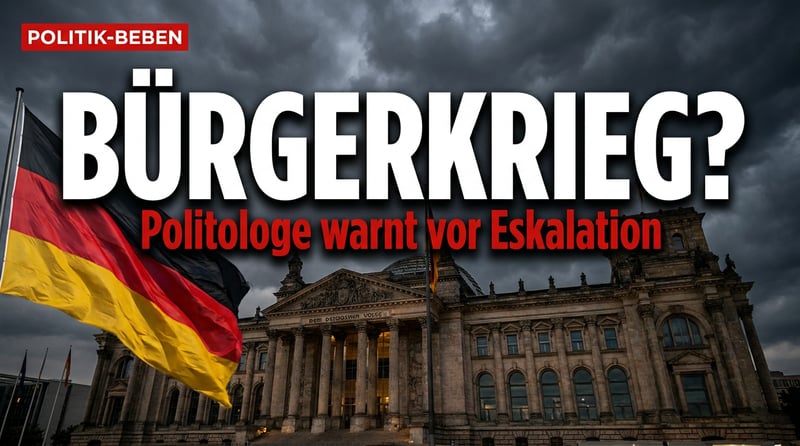 Bürgerkrieg auf deutschen Straßen? Politologe warnt vor Eskalation bei AfD-Wahlsieg