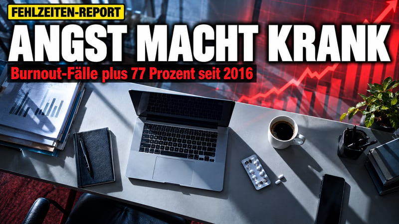 Burnout-Alarm: Die Angst um Job und Geld macht Deutschland krank!