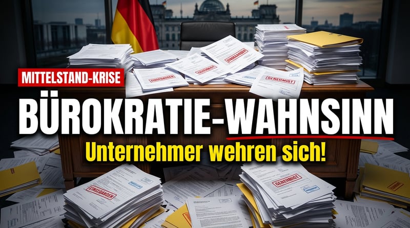 Bürokratie-Wahnsinn erstickt den deutschen Mittelstand
