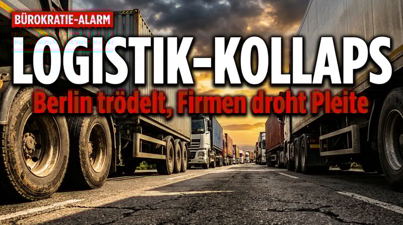 Bürokratie-Wahnsinn: Logistikbranche droht der Kollaps, während Berlin trödelt