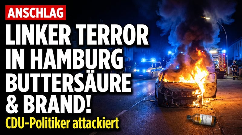 Buttersäure und Brandstiftung: Wenn der linke Mob seine eigenen Förderer überfällt