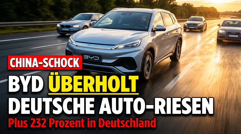 BYD entthront die deutschen Auto-Giganten: Wie ein chinesischer Konzern unsere stolze Industrie vorführt