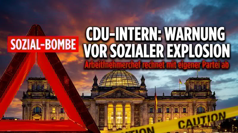 CDU-Arbeitnehmerchef warnt vor „sozialer Bombe" – und entlarvt die Schwächen der eigenen Partei