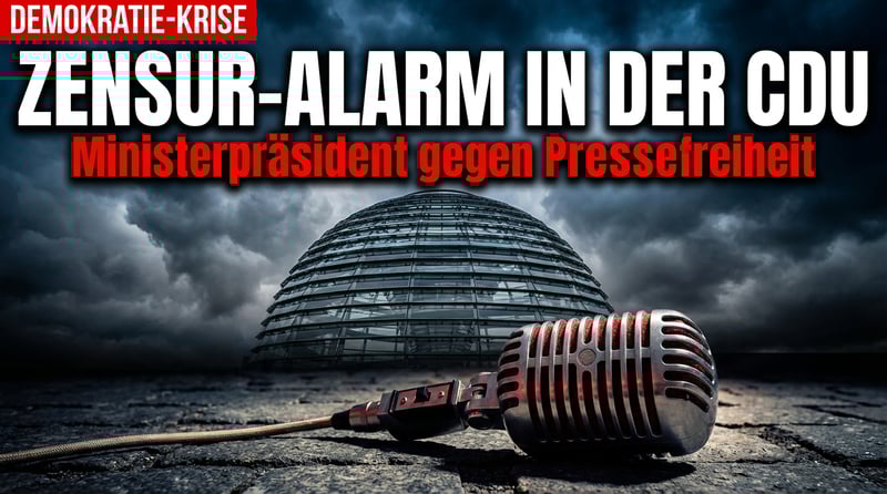 CDU-Ministerpräsident Günther verteidigt Zensur-Forderungen: „Medien sind nicht heilig"