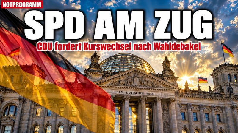 CDU-Notprogramm nach Wahldebakel: Jetzt soll die SPD liefern!