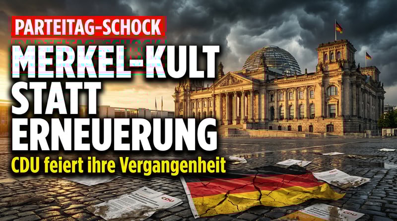 CDU-Parteitag: Merkel-Kult und Merz' hohle Macher-Rhetorik