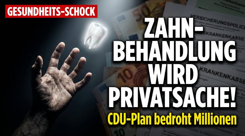 CDU-Wirtschaftsrat will Zahnbehandlungen privatisieren: Der schleichende Tod des Solidarprinzips