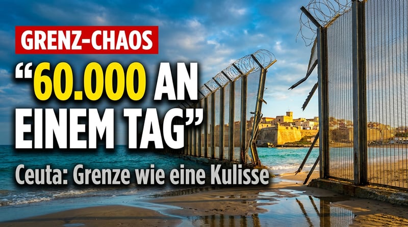 Ceuta: 60.000 Menschen an einem Tag – und Europas Grenzen entpuppen sich als Kulisse