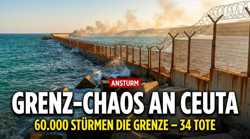 Ceuta: 60.000 Menschen stürmen die Grenze – und Europa schaut wieder nur zu