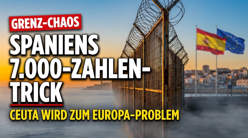 Ceuta als Menetekel: Wie Spanien 7.000 „Minderjährige“ zum europäischen Problem macht