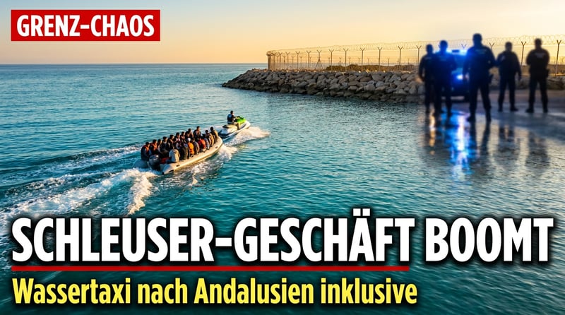 Ceuta: Aus dem Grenzdurchbruch wird ein Geschäftsmodell – Wassertaxi nach Andalusien inklusive
