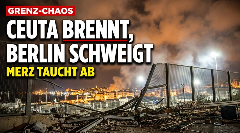 Ceuta brennt, Berlin schweigt: Wie der Kanzler die entscheidende Frage unserer Zeit verschläft