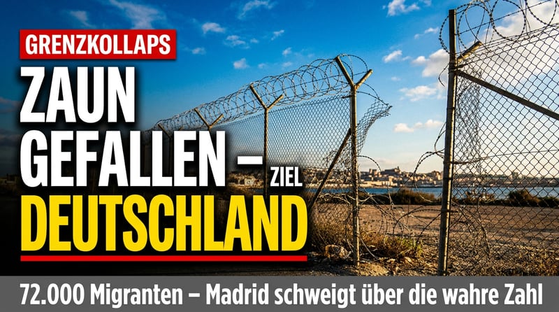 Ceuta: Der Zaun ist gefallen – und das Ziel heißt Deutschland