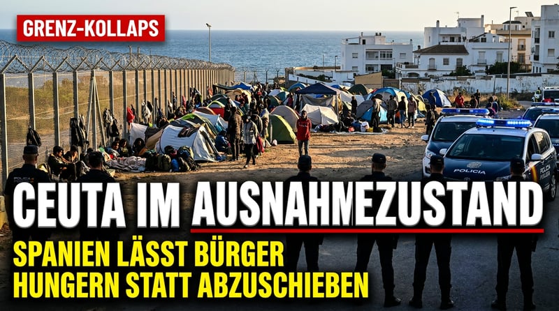 Ceuta im Belagerungszustand: Spanien setzt auf Aushungern statt Abschieben â und die NGOs sabotieren