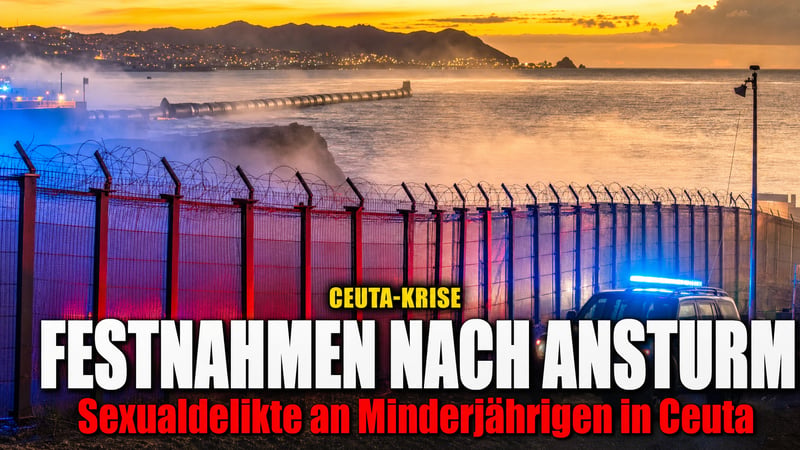 Ceuta nach dem Ansturm: Drei Festnahmen wegen Sexualdelikten
