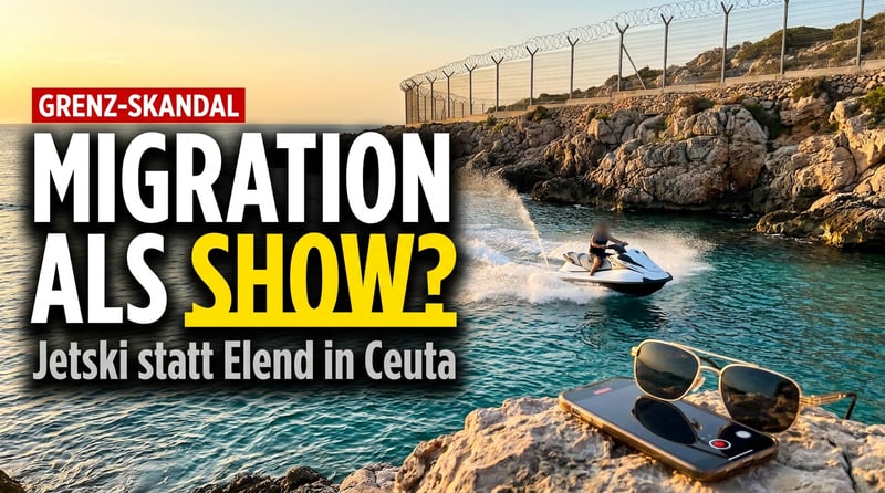Ceuta: Wenn „Armutsmigranten“ mit Jetski und Designer-Sonnenbrille posieren