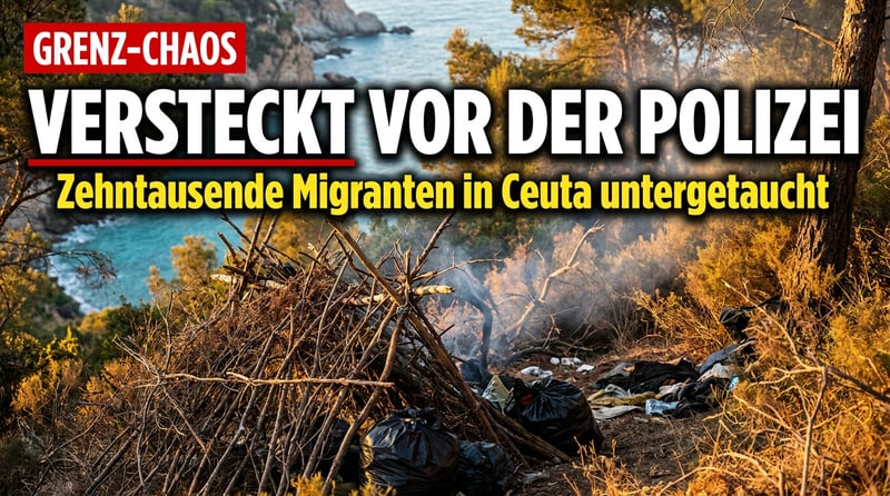 Ceuta: Wenn Europas Außengrenze zur Kulisse wird – Hüttenlager in den Bergen, Angst vor Flammen