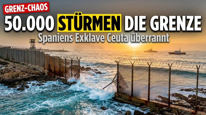 Ceuta: Wie 50.000 Männer in Badehosen Europas Grenzregime zur Farce machten