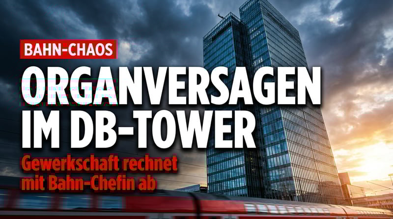 Chaos im Bahn-Tower: Gewerkschaft watscht neue DB-Chefin ab – "Organversagen"