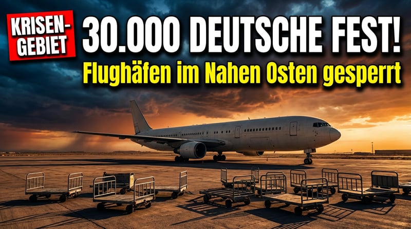 Chaos im Nahen Osten: 30.000 deutsche Urlauber sitzen in der Krisenregion fest