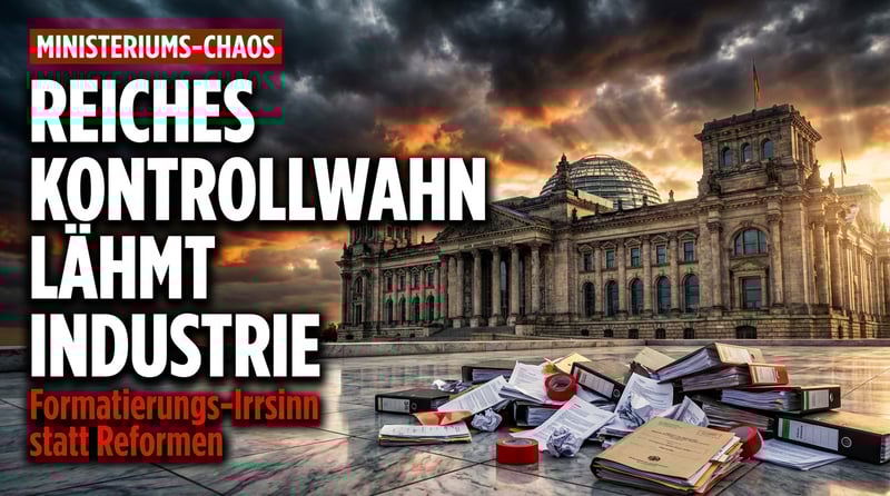 Chaos im Wirtschaftsministerium: Reiches Kontrollwahn lähmt die deutsche Industrie