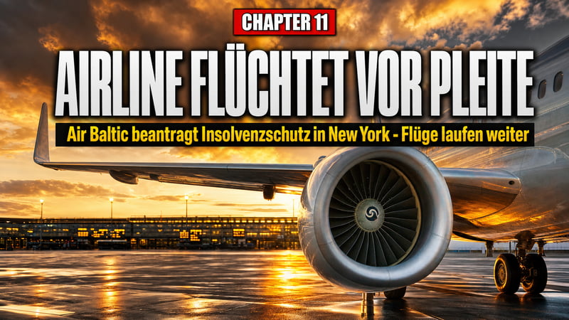 Chapter 11 in New York: Airline-Pleite trifft fünf deutsche Flughäfen
