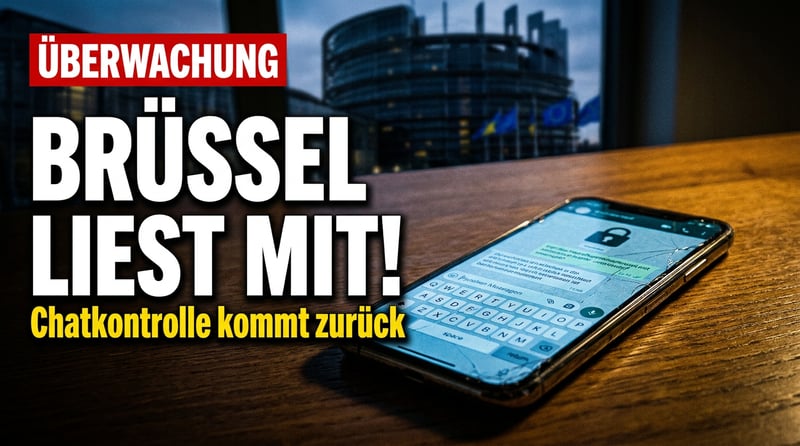 Chatkontrolle durch die Hintertür: Wie Brüssel das Briefgeheimnis der Bürger schleift